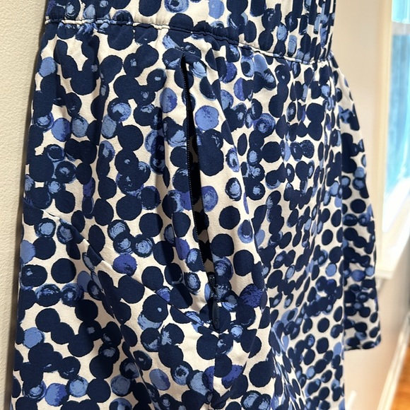 T by Talbots Blue White Mini Skort Skirt Size P XS - Picture 2 of 10